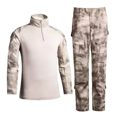 Airsoft Mens Tactical Shirt Pants US Army Military Combat BDU Uniform SWAT Camo • $68.99