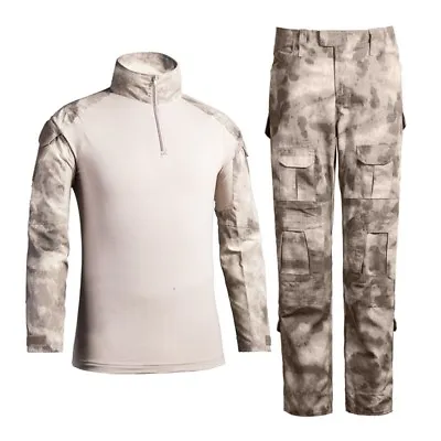 Mens Tactical Combat Shirt Pants Suit Military Army BDU Uniform SWAT Camouflage • $66.49