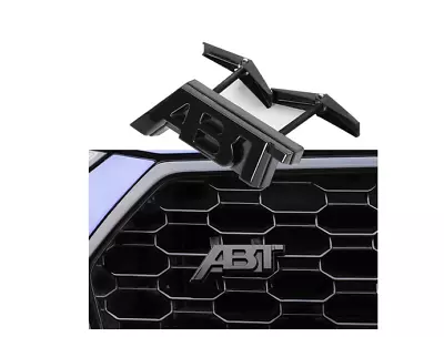 ABT Black Logo Hood Front Bonnet Badge Emblem Grill Decal For Seat • £43.19