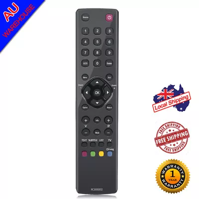 RC3000E02 Remote Control Fit For TCL L19E4103 L40E3000F L46E5300F L48F3300F • $15.84