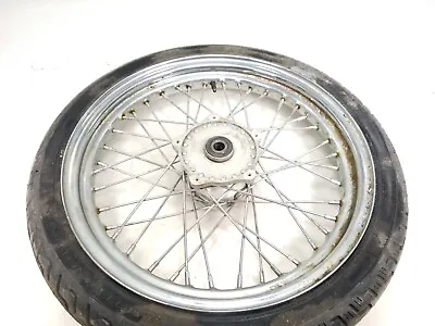 73 Harley Ironhead Sportster XL1000 Front Wheel Rim STRAIGHT (no Tire) 19  • $119.95