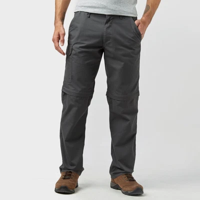 £32.99 • Buy Peter Storm Ramble II Convertible Trousers Grey Size 32S - Zip-off Hiking Pants