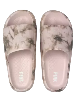 Victoria's Secret Pink Pillow Slides Sandals Beach Shower Shoes Waterproof S M L • $29.75