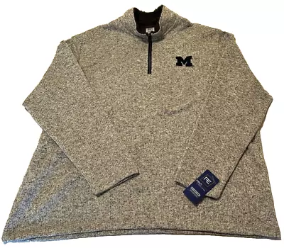 Michigan Wolverines PROEDGE 1/4 Zip Pullover 3XL • $39