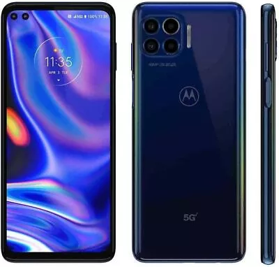 Motorola One 5G 2020 XT2075-1 Verizon Unlocked 128GB Blue C • $69.99