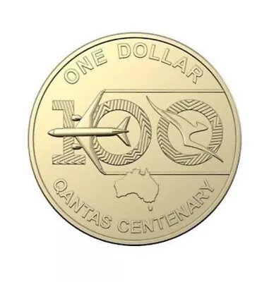 UNC $1 100 Years Of QANTAS 2020 (1 X Coin) • $6.50