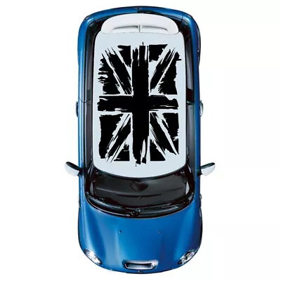 Roof Flag Stripe Sticker Decal For Mini Cooper Mirror Scoop Light 2007 - 2019 UK • $83.99