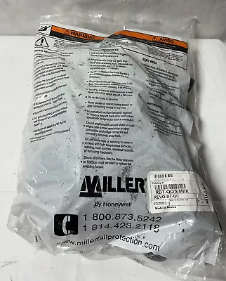 Honeywell Miller RDT-QC/S/MBK Revolution Safety Harness Size S To M 400LB Load • $199.99