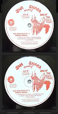 The Disciples  ‎– Part 2 - Addis Ababa- Jah Shaka Label • £70