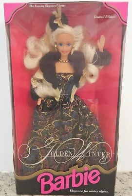 1993 Golden Winter Barbie Mattel Limited Edition  NRFB • $17.99