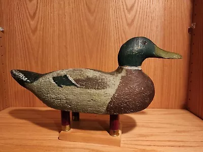 Excellent  Original 1920s Gundelfinger Mallard Wood Duck Decoy Jefferson City MO • $10.50