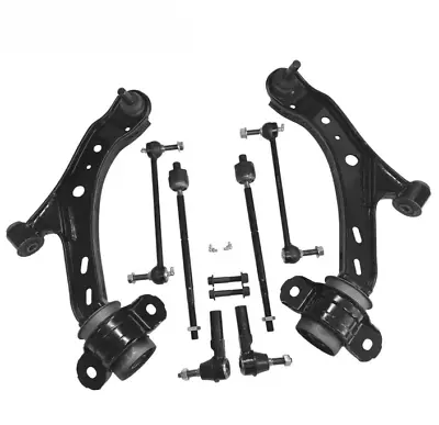 8PC Kit Front Lower Control Arms Ball Joints Tie Rod  For 2005-2010 Ford Mustang • $82.52