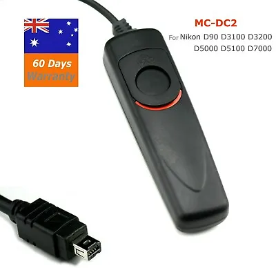 MC-DC2 Wired Remote Shutter Release For Nikon D90 D3100  D5600 D5100 D7000 P950 • $7.88