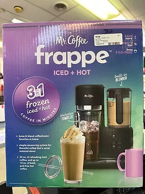 Mr. Coffee Single-Serve Frappe Iced And Hot Coffee Maker And Blender - Black • $75