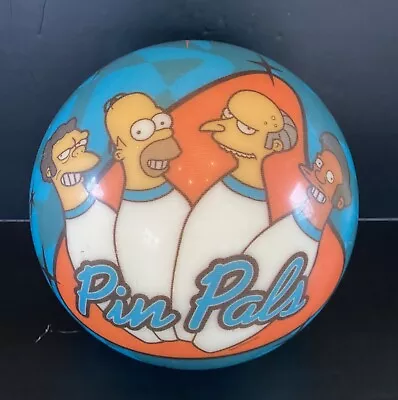 Brunswick The Simpsons Pin Pals Barney's Bowl-A-Rama 12# Viz-A-Ball Bowling Ball • $134.99