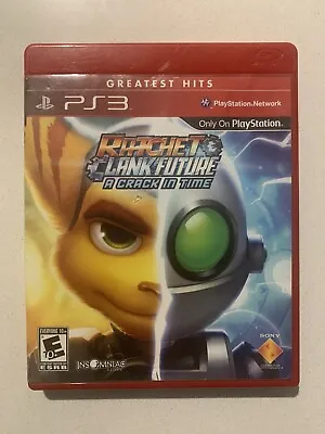 Ratchet & Clank Future A Crack In Time PS3 Greatest Hits PlayStation 3 AUS PAL • $27.98