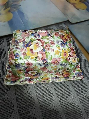 £55.90 • Buy Vintage James Kent 'Du Barry Pattern' Chintz - Butter Dish