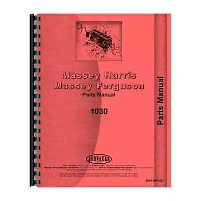 Parts Manual Fits Massey Ferguson 1030 • $46.84