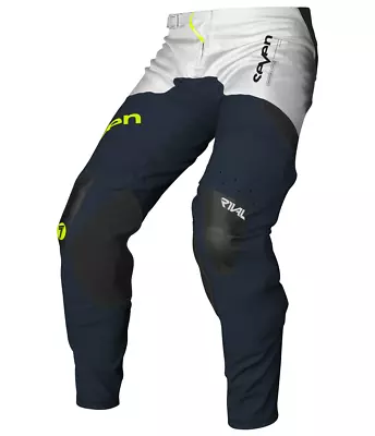 Seven Mx Rival Rift Navy 32  PANT 100% 6D CRF FC450 SXF350 CRF250R Ktm Fox Fly • $119.99