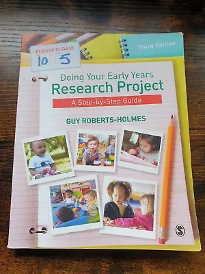 £4 • Buy Doing Your Early Research Project A Step By Step Guide