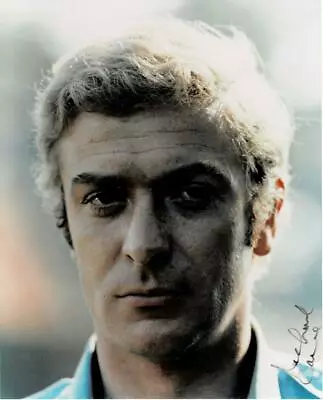 P104      MICHAEL CAINE Signed 8x10  Still • $19.95