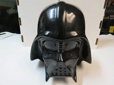 Lucasfilm LTD Darth Vader Helmet Head Ceramic Piggy Bank • $12