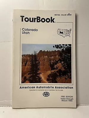 AAA Tour Book 1983 Colorado Utah Used • $17