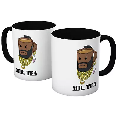 Mr Tea Funny Retro Mr T Ba Parody 80s A-Team Mug Cup All Colours Tea Coffee • £16.99