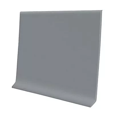  Gray Vinyl Wall Base - Wall Base Trim With Super Strong Peel 4 Inch X 20 Ft 1 • $63.98