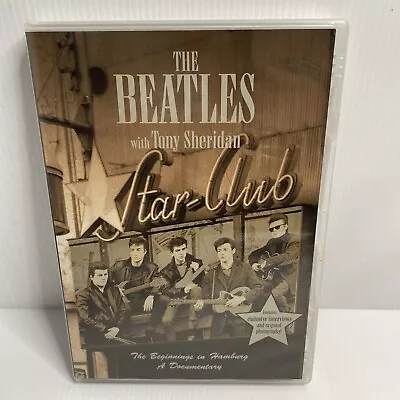 THE BEATLES With Tony Sheridan Beginnings In Hamburg Documentary DVD AS NEW • $20