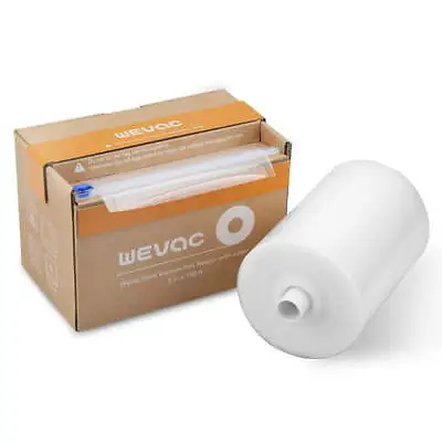 $32.99 • Buy 8 X150' Roll Food Storage Vacuum Bag Saver Embossed Universal Vacuum Sealer Bags