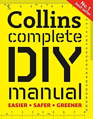 Collins Complete DIY Manual By Day David Hardback Book The Cheap Fast Free Post • £5.49