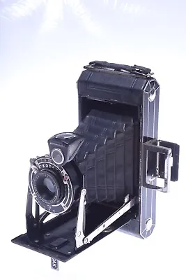 ✅ Kodak Vollenda Jr. 616 6.5x11cm *art Deco* Roll Film Camera W/ 120mm 6.3 Lens • $108