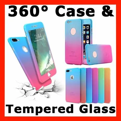360 Shockproof Heavy Duty Case Tough Armor Cover For Apple IPhone 6 6s 7 Plus • $8.95