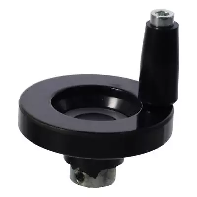 Black Hand Wheel 8mm / 0.32  For Milling Machine Hand Crank Revolving Handle • $9.76