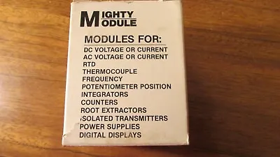 Mighty Module MM4300 INPUT 4/20mAdc OUTPUT 4/20mAdcPOWER 115VAC • $30
