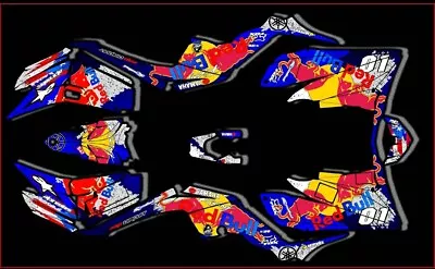 $145 • Buy Yamaha Raptor 350 Graphic Kit 2004 TO 2014