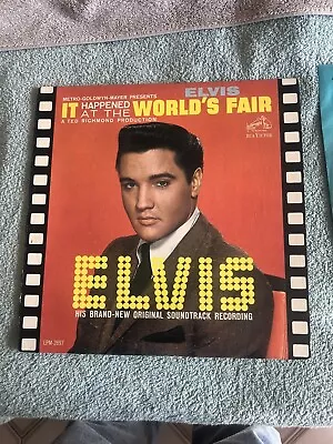ELVIS PRESLEY - It Happened At The World's Fair (LPM-2697) Original 1963 Release • $5.50