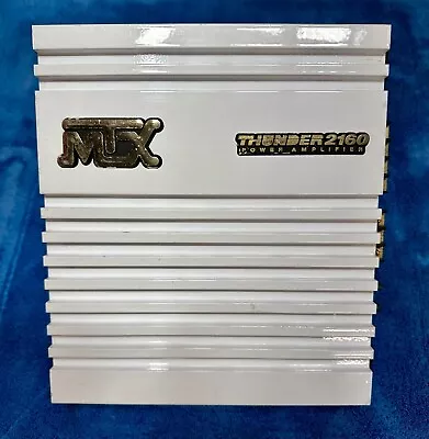 MTX Thunder 2160W Car Amplifier **Rare White Finish!** • $13.35