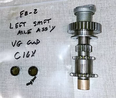 Emco FB-2 Mill Drill VMA Parts: Left Shift Axle Ass'y C16X • $75