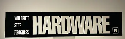 VTG Hardware Movie Mylar Marquee Light Box Sign 2.5  X 12  • $16.94