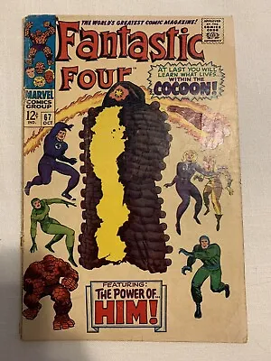 Fantastic Four #67 1st Appearance HIM / Adam Warlock! Marvel 1967 • $85.99