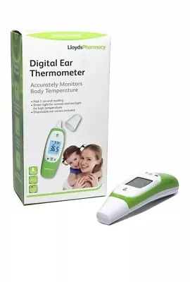 LLOYDS Pharmacy Digital Ear Thermometer *BRAND NEW IN BOX* FREE P&P  From 2yrs + • £12.49