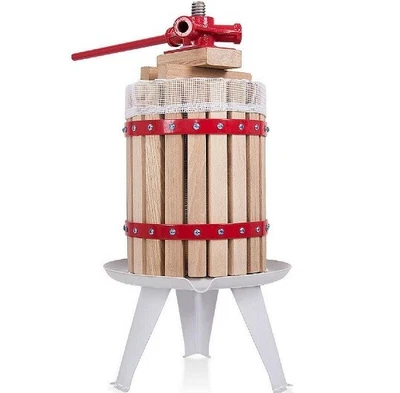 $55.99 • Buy 1.6 Gallon Fruit Wine Press Cider Apple Grape Crusher Juice Maker Tool Wood 
