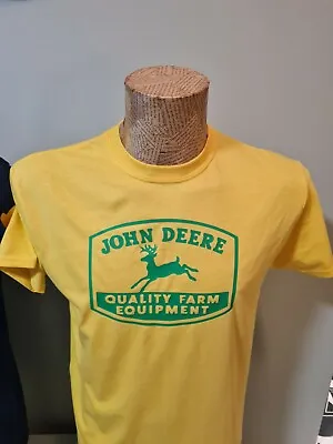 £12.99 • Buy John Deere T-Shirt Mens Unisex Top Retro 1950s Logo Farming Tractor Farm 