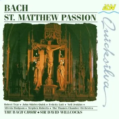 JOHN SHIRLEY-QUIRK - Bach: St. Matthew's Passion - 3 CD - Original Recording • $25.95