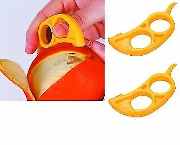 2 Pack Citrus Orange Peelers - EZpeel Brand 2 Hole Style • $5.99