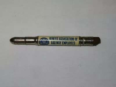 Benefit Association Railway Employees Bullet Pencil - Memorabilia ~ BRE - RARE • £9.72