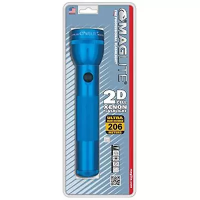 Maglite Heavy-Duty Incandescent 2-Cell D Flashlight Blue • $33.75