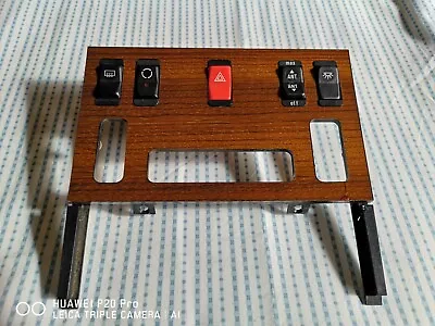 Mercedes W126 Zebrano Woodtrim For Climate Control In Good Condition W/Switches  • $149